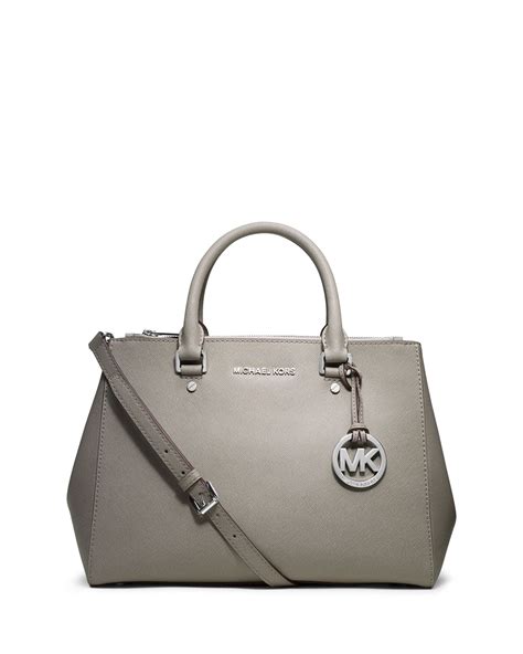 michael kors sutton bag pearl grey|michael michael kors sutton medium satchel pearl grey.